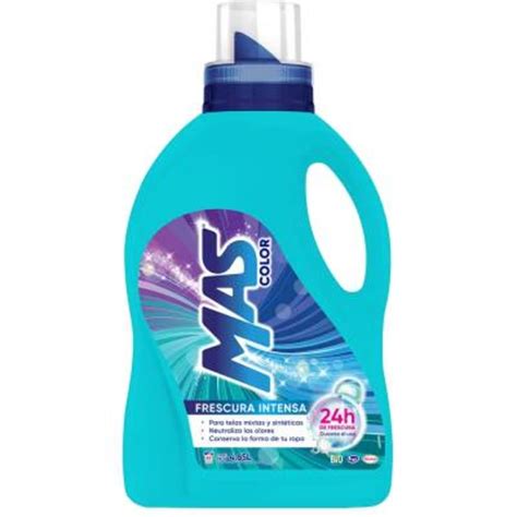 Detergente Líquido Mas Color Frescura Intensa 465 L Walmart