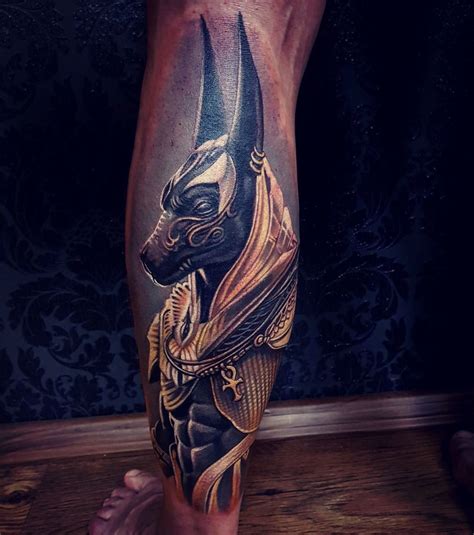 Anubis Tatto In 2021 Anubis Tattoo Egyptian Tattoo Satanic Tattoos