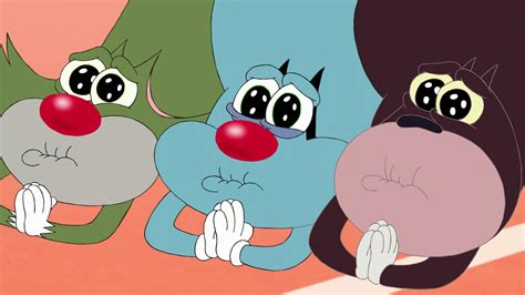 Benutzen sie die maus und klicken sie die kakerlaken an, um sie loszuwerden. Oggy und die Kakerlaken | Zurück in die Kindheit S04E72 ...