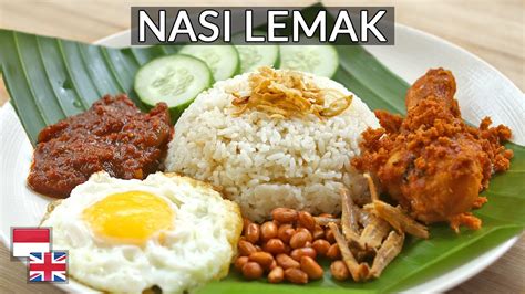 Resep Nasi Uduk Khas Singapore And Malaysia Pakai Rice Cooker Youtube