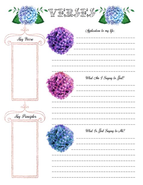 Looking for bible journaling printables you can use for your bible journaling hobby? Free Bible Journaling Printables (Including One You Can Color!)