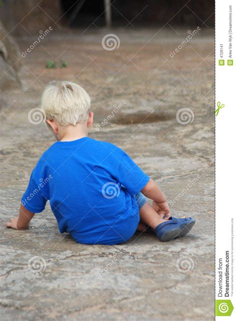 Sad Little Boy Stock Image Image 4729141