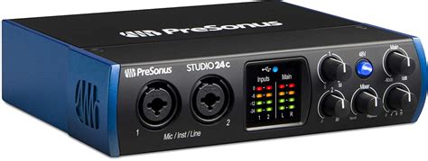 PreSonus Studio 24c 2×2 USB-C Audio Interface | Metro Sound & Music