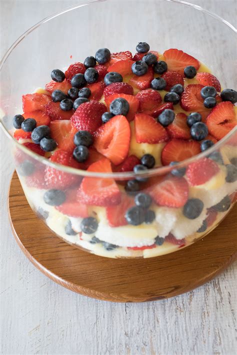 Strawberry Blueberry Trifle Life In The Boat