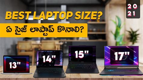 Best Laptop Screen Size 13 Inch Vs 14 Inch Vs 15 Inch Vs 17 Inch