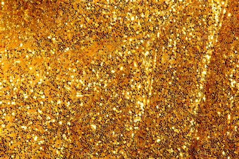 Gold Glitter Texture Background Abstract Stock Photo Containing
