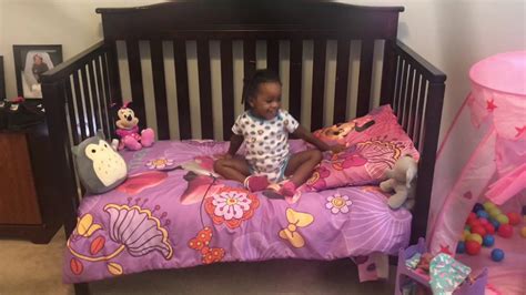 This is a great way to save money and it will make the transition smoother. Converting My Baby Girl's Crib Into a Toddler Bed - YouTube