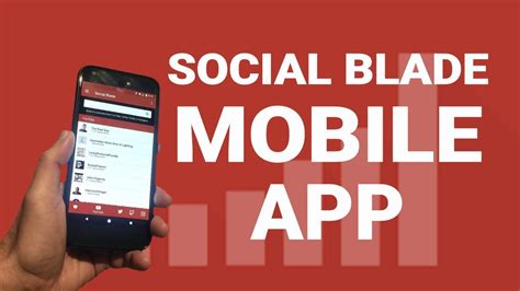 Social Blade Mobile App How To Check Your Socialblade Stats Youtube