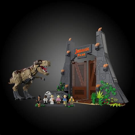 3d Lego 75936 Jurassic Park T Rex Rampage Turbosquid 1823017
