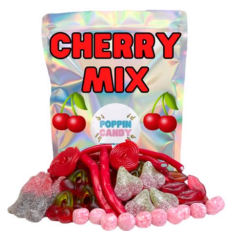 Cherry Mix Poppin Candy