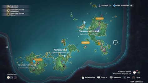 Inazuma Full Map