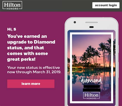 Reader Question Hilton Honors Keeps Sending Out Diamond Status Emails While Being Downgraded