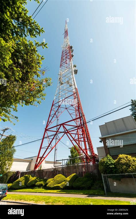 Queen Anne Hill Broadcasting Towers Queen Anne Seattle Washington
