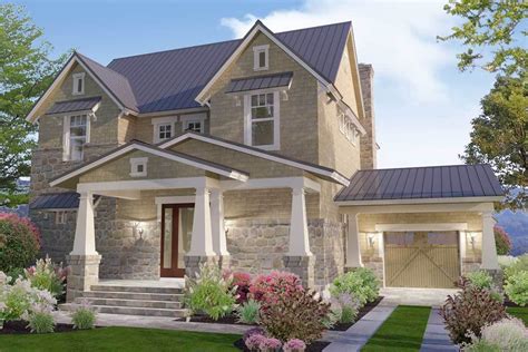 House plan 41406 farmhouse style with 2705 sq ft 5 bed 3 bath. Plan 16891WG: 3 Bedroom Stone Farmhouse Plan | Cottage ...