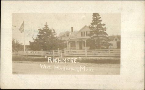 West Harwich Cape Cod Ma Richmere C1910 Real Photo Postcard Ebay