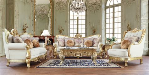 Hd 93630 Homey Design Upholstery Living Room Set Victorian