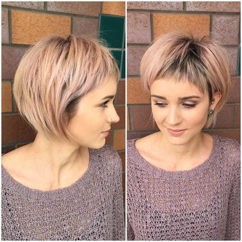 Super Cute Short Hairstyles For Women Over Ohmeohmy Blog Thin Hair Hot Sex Picture