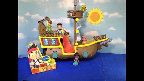 Jake And The Neverland Pirates Deluxe Bucky Playset Youtube
