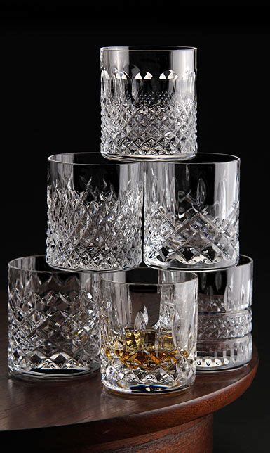 Waterford Heritage Straight Sided Whiskey Tumblers Set Of Six Crystal Classics Crystal