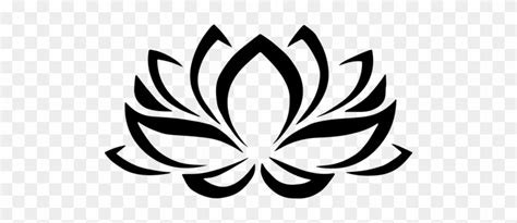 Lotus Flower Outline Clip Art Free Adr Alpujarra