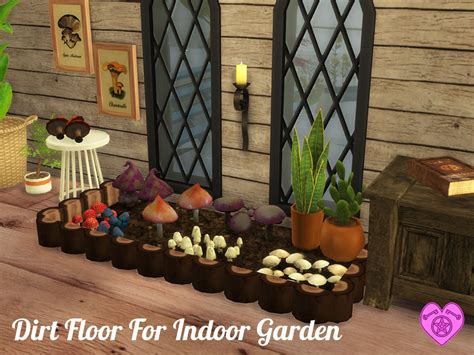 Talias Witchy Sims 4 Cc — Dirt Floor For Indoor Garden Hey Everybody