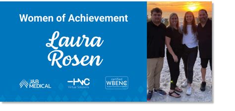 Women Of Achievement Laura Rosen Jandb Medical Women Of Achievement