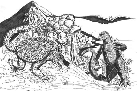 Godzilla printable coloring pages fine godzilla coloring page position coloring paper concept via perfectcolorinfo. Printable Godzilla Coloring Pages - Coloring Home