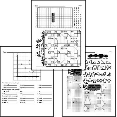 These graphing worksheets are perfect for teachers, homeschoolers, moms, dads, and children looking for some practice in graphing here is a graphic preview for all of the graphing worksheets. Fourth Grade Geometry Worksheets - Graphing Points on a ...