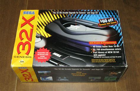 Sega 32x Box Variations The Database For All Console Colors And