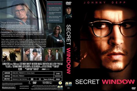 Secret Window Movie Dvd Scanned Covers 249secret Window Dvd Covers