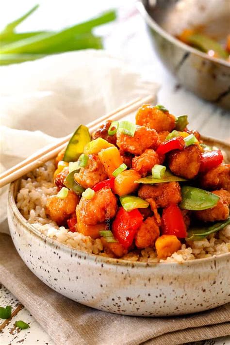 I love eating panda express chinese food and when i saw their bottles of sauce at the super market, i decided i would make my own copycat version of their sweet fire chicken. Panda Express Sweet Fire Chicken Copycat (baked OR fried!)