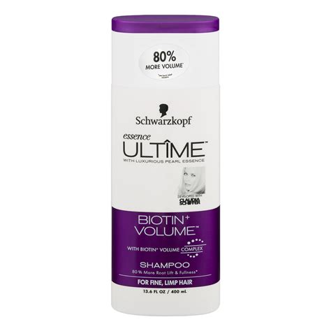 Schwarzkopf Essence Ultime Biotin + Volume & Vitality Shampoo, 13.5 Oz ...