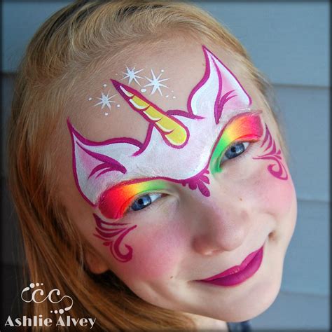 This paint is easily removable with soap and water. Top 6 Unicorn Face Paint Ideas - Facepaint.com