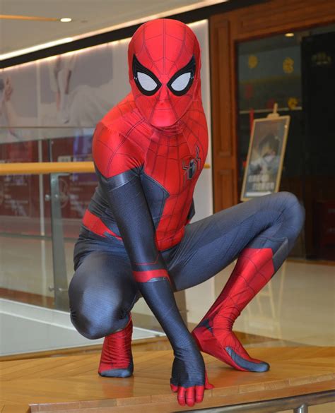 Classic Far From Home Spider Man Costume 3d Printed Spandex Spiderman Superhero Costumes Cosplay