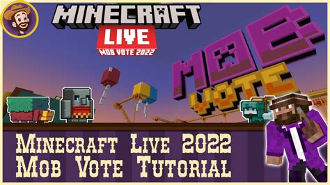 Minecraft Mob Vote 2022 Rhubeighxia
