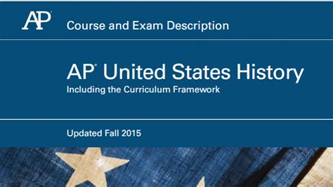 Newly Revised Ap Us History Standards Take Softer Tone On Racial