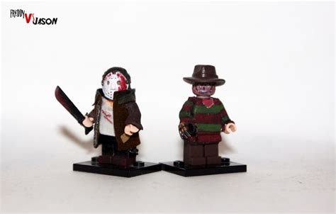 Lego Horror Classic Jason Vs Freddy Horror Lego Lego Minifigures