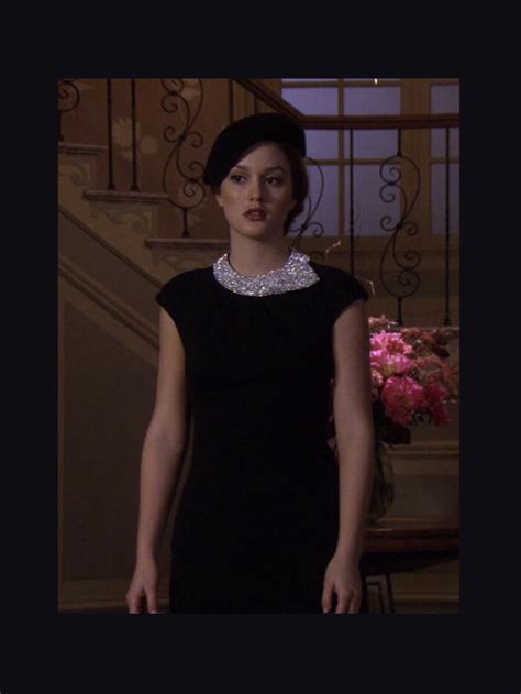 Blair Waldorf Black Dress