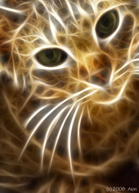 100 Fractal Art Cats Ideas In 2021 Fractal Art Cats Cat Art