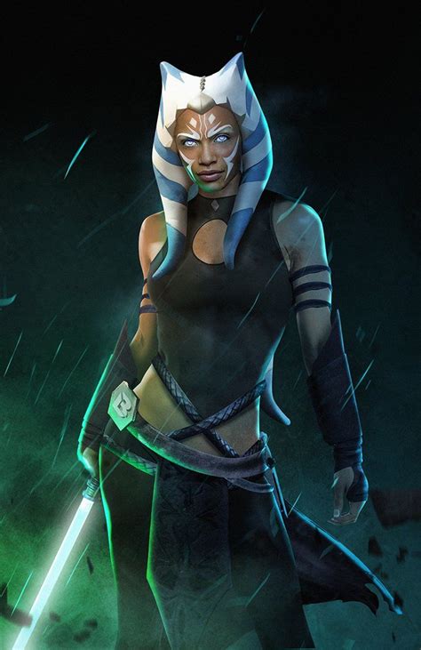 Here S What Rosario Dawson Could Look Like As Star Wars Ahsoka Tano Star Wars Characters