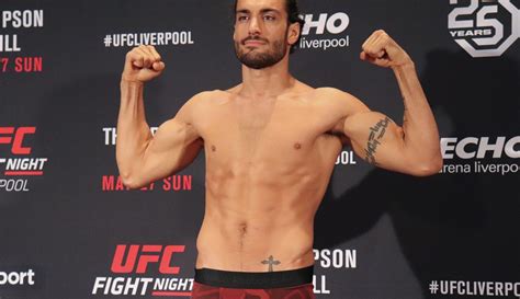 Elias Theodorou Ufc Fight Night 130 Official Weigh Ins Mma Junkie