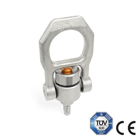 Lifting Pins Gn1135 Self Locking Rotating Shackle Stainless Steel