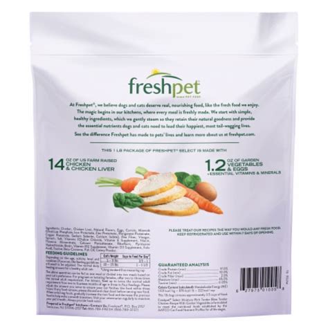 Freshpet Select Moisture Rich Tender Bites Tender Chicken Recipe Cat