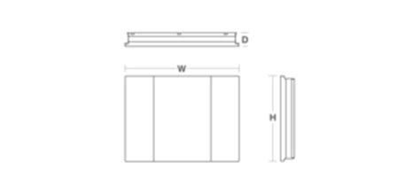 Typically, your medicine cabinet should be narrower or the same width as the vanity. KOHLER | K-99011 | Verdera Medicine Cabinet with Triple ...