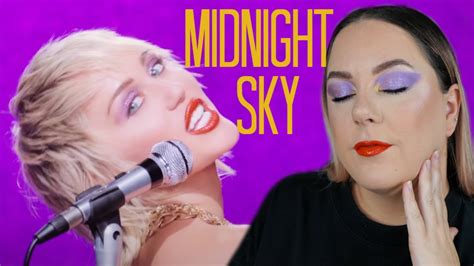 Miley Cyrus Midnight Sky Makeup Tutorial Makeupbymegb Youtube