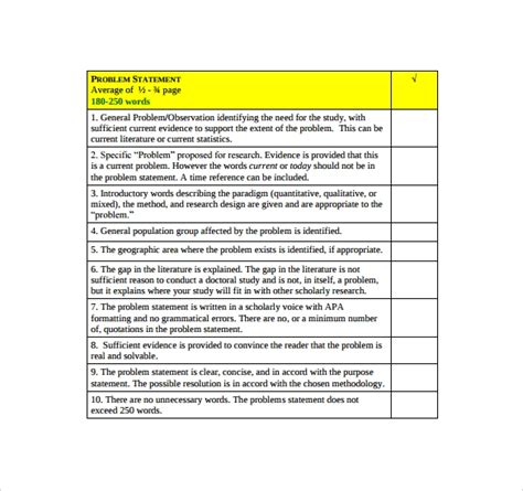 A problem statement is a document that describes the complication and offers measurements to correct the current situation. 9+ Problem Statement Samples - PDF, Word | Sample Templates