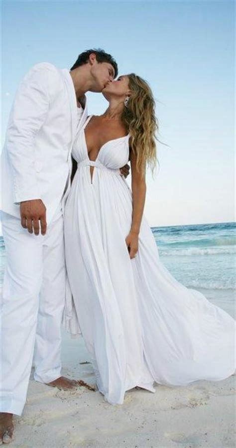 2015 Beach Wedding Dresses Sexy Sheer Backless Deep V Neck Summer White Chiffon Party Gowns
