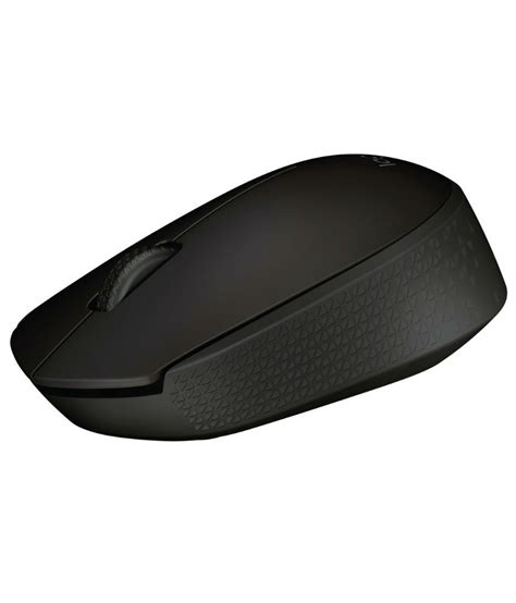 Logitech b170 is an affordable wireless mouse with reliable connectivity, 12 months battery life and modern design. Logitech B170 Black Wireless Mouse - Buy Logitech B170 ...