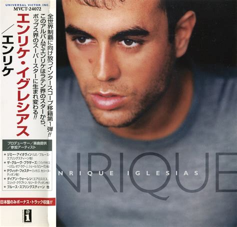 Enrique Iglesias Enrique 1999 Japan 1st Press Avaxhome