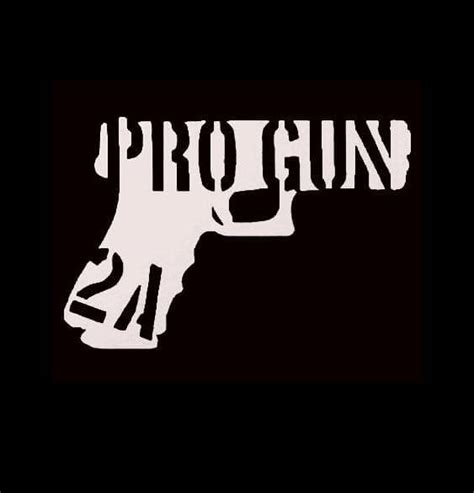 Pro Gun 2nd Amendment Decal Sticker Custom Sticker Shop
